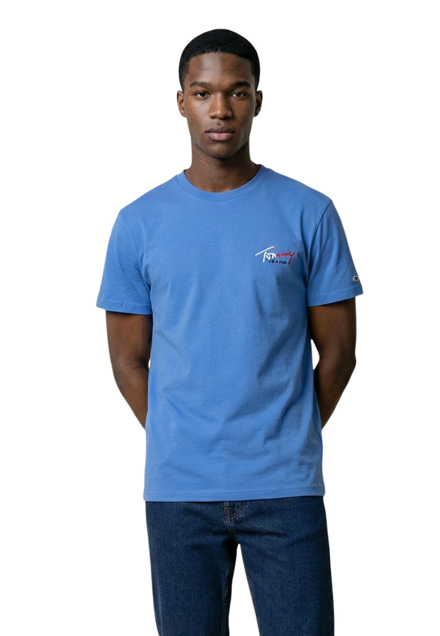Tommy Hilfiger Jeans T-Shirt Uomo - Tommy Hilfiger Jeans