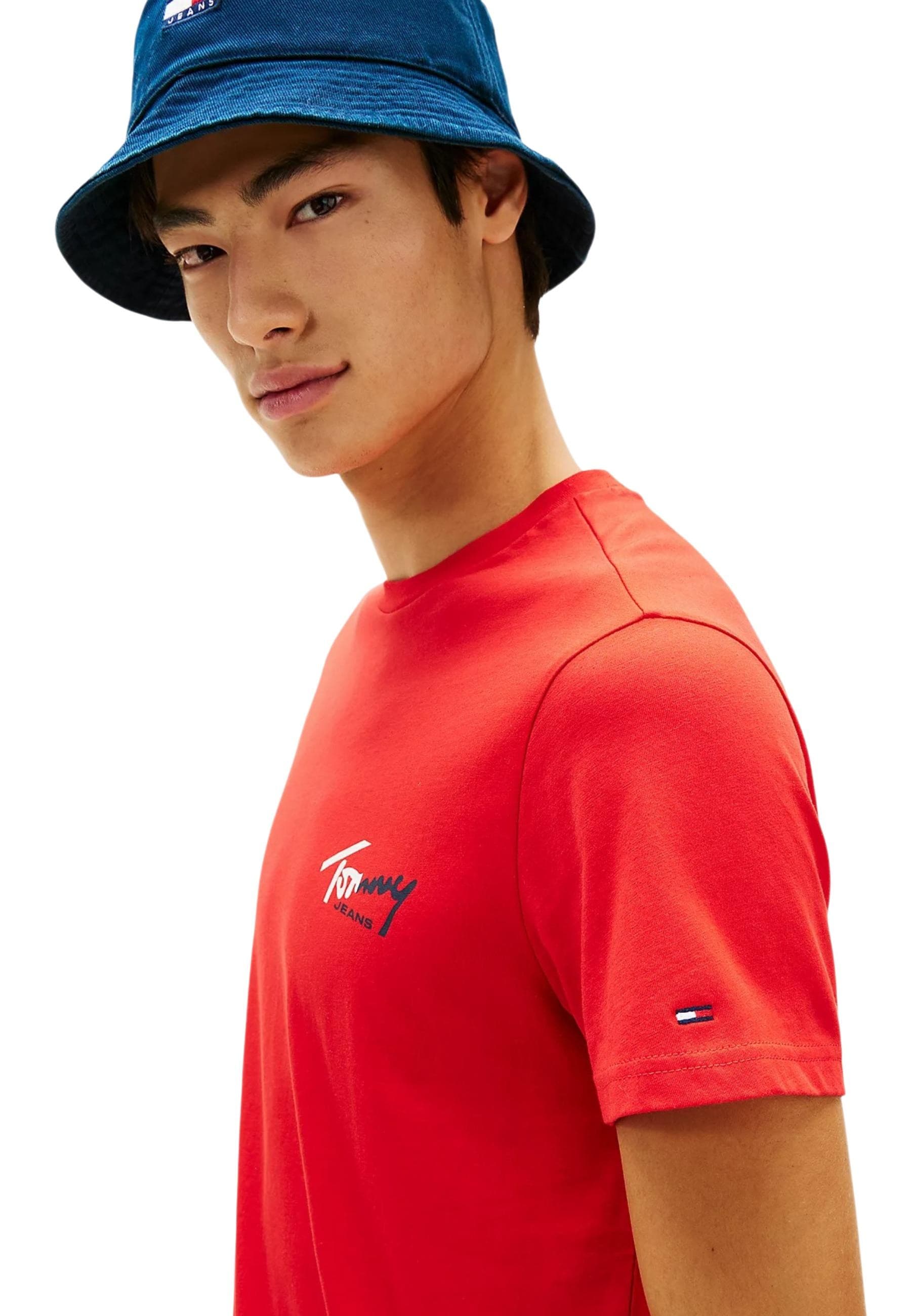 Tommy Hilfiger Jeans T-Shirt Uomo - Tommy Hilfiger Jeans