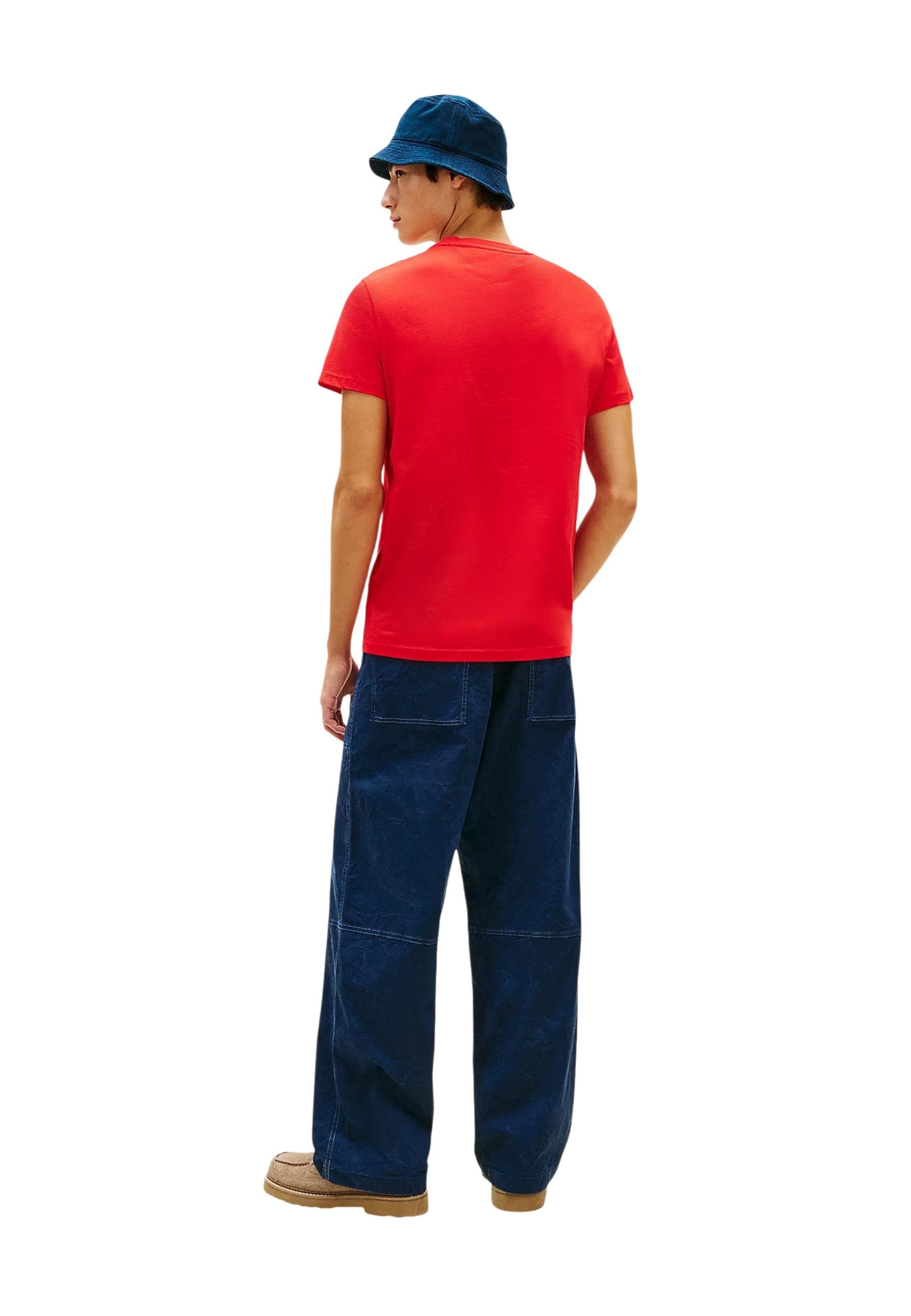 Tommy Hilfiger Jeans T-Shirt Uomo - Tommy Hilfiger Jeans