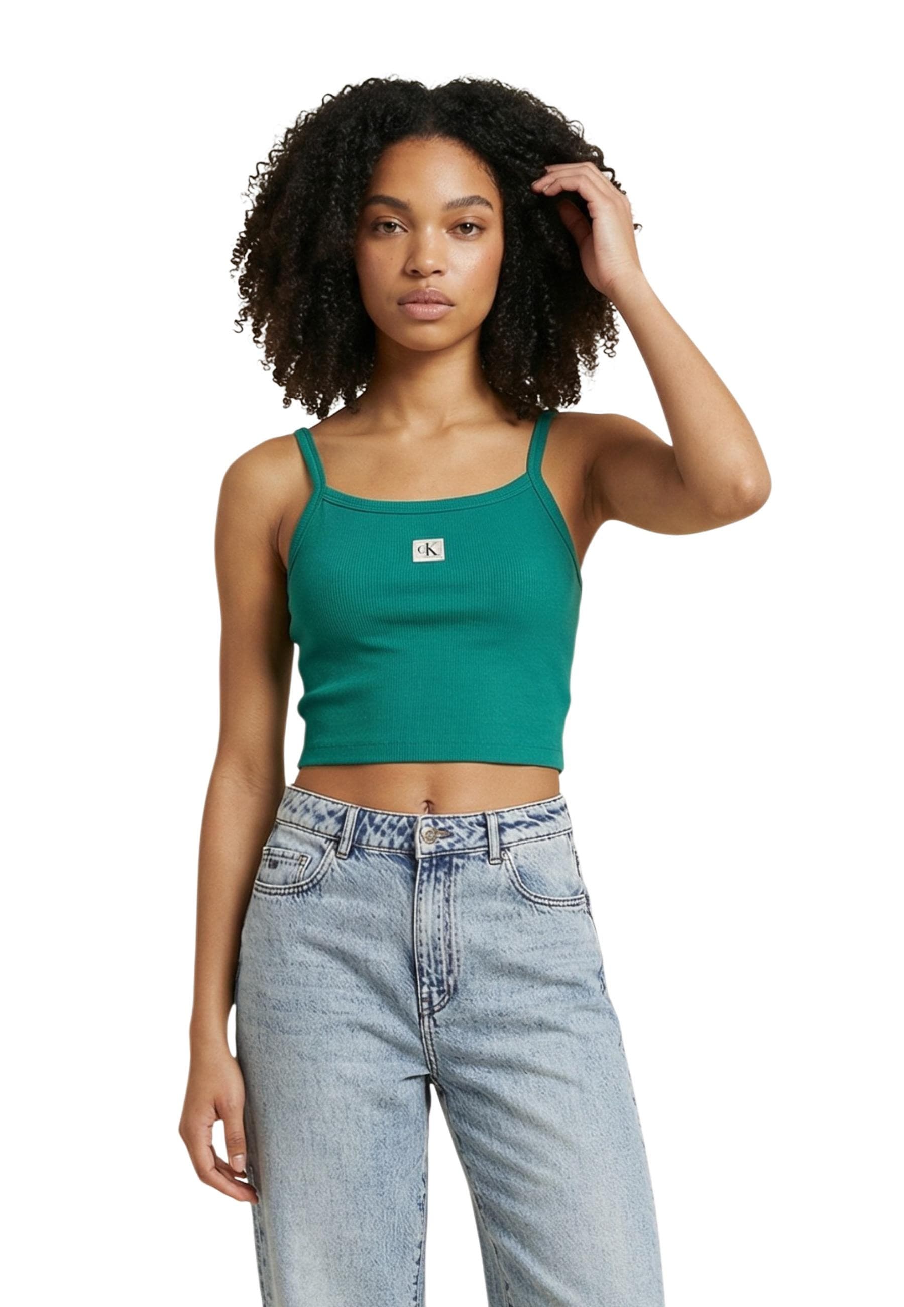 Calvin Klein Jeans Top Donna - Calvin Klein Jeans