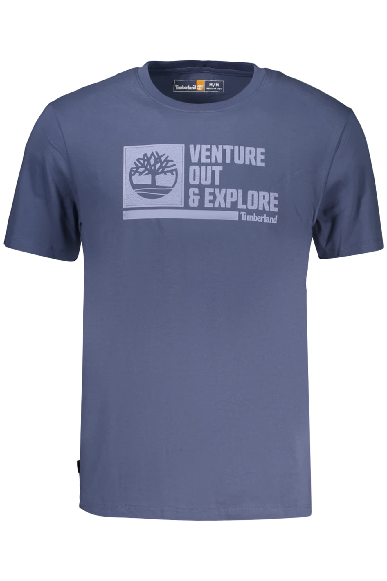 МЪЖКА ТЕНИСКА С КЪС РЪКАВ TIMBERLAND, СИНЯ - TIMBERLAND