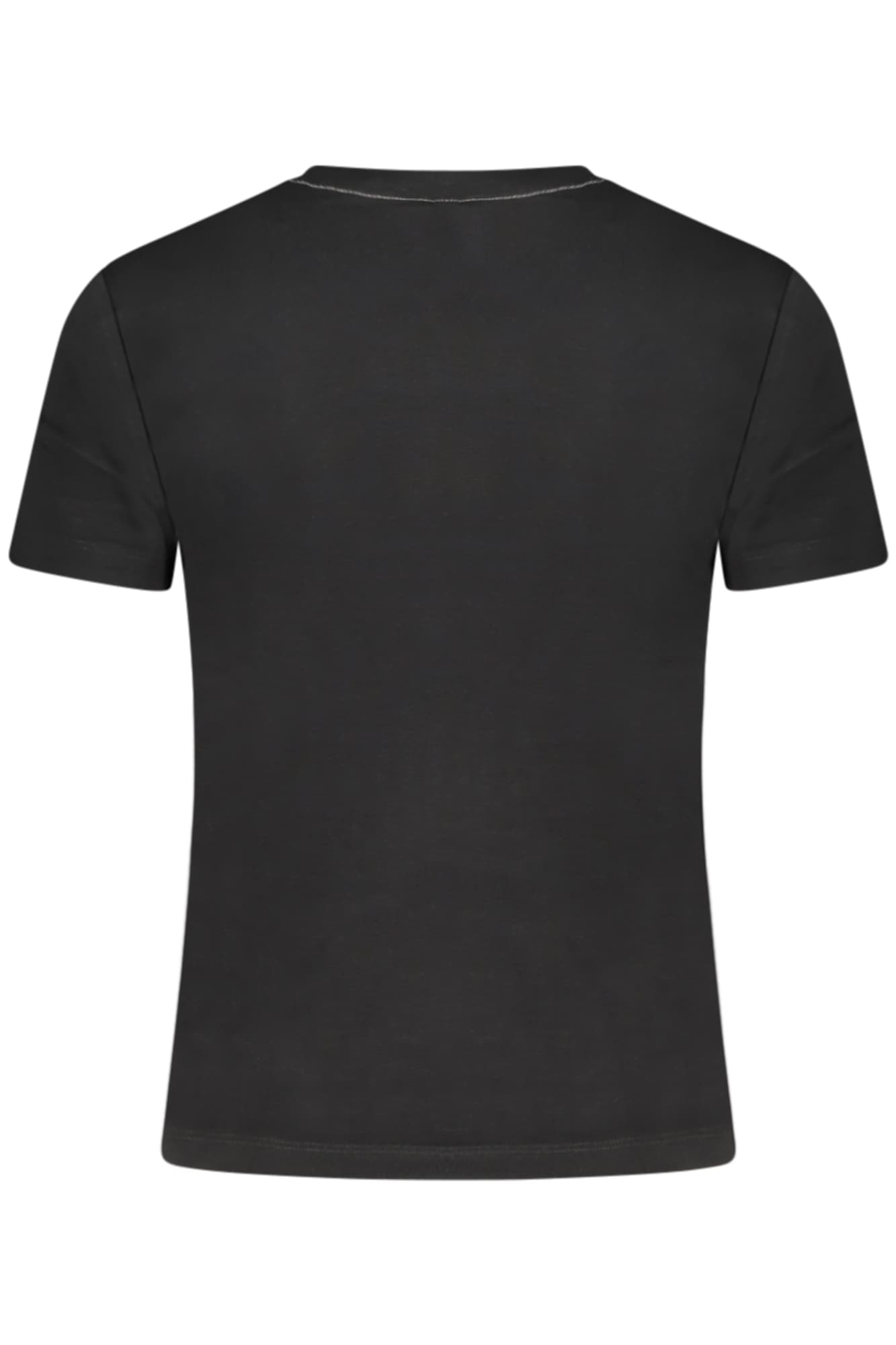 DESIGUAL ДАМСКА ТЕНИСКА С КЪС РЪКАВ, ЧЕРНА - DESIGUAL