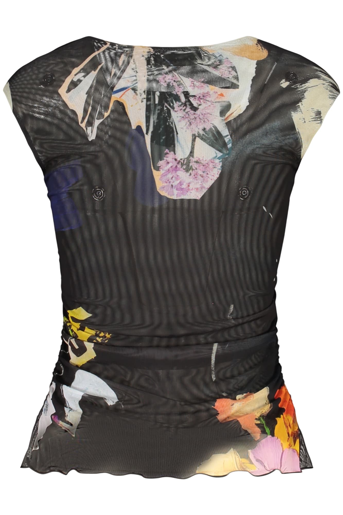 DESIGUAL ДАМСКИ ЧЕРЕН ПОТНИК - DESIGUAL