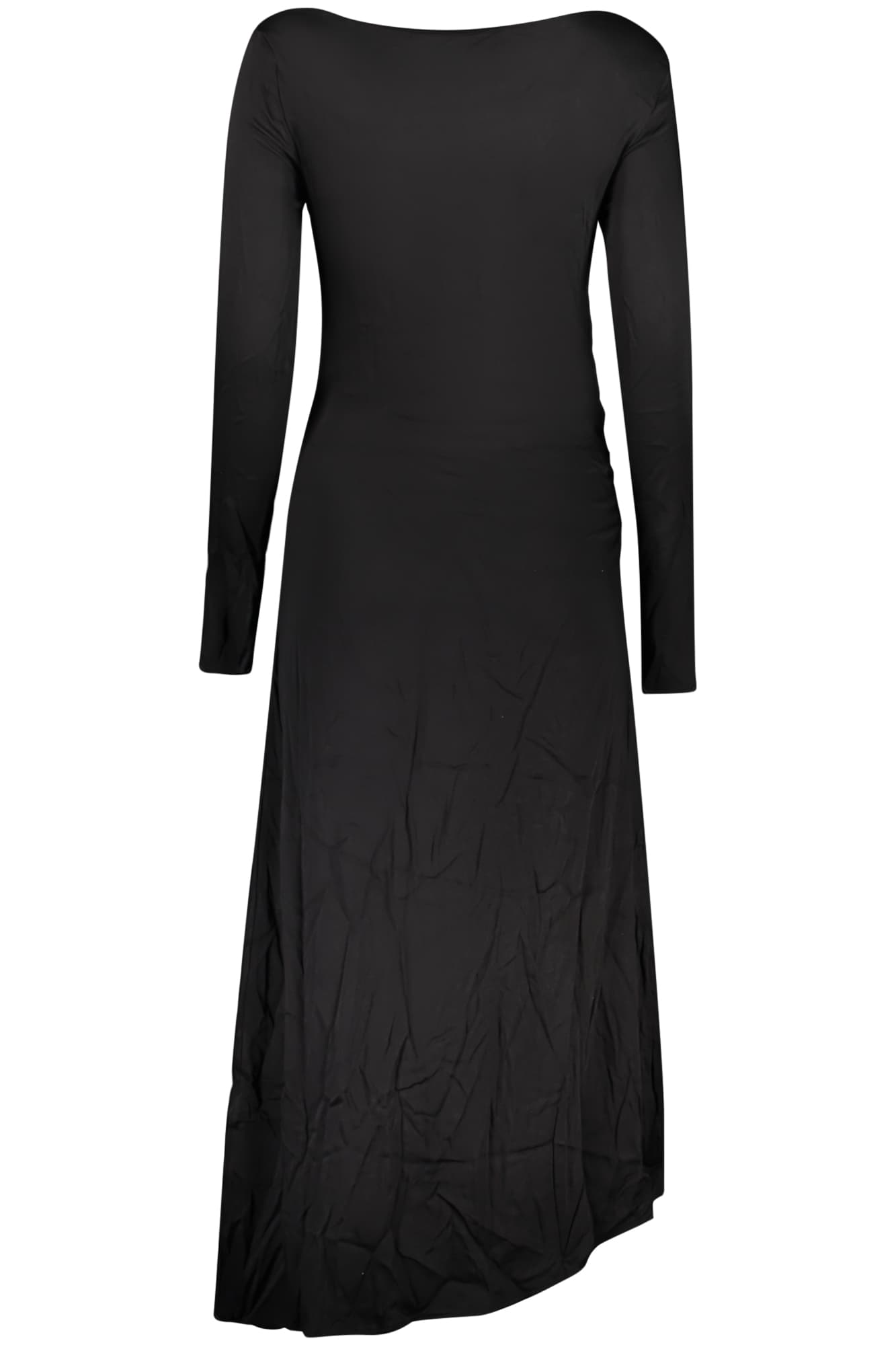 Дълга черна рокля за жени DESIGUAL - DESIGUAL