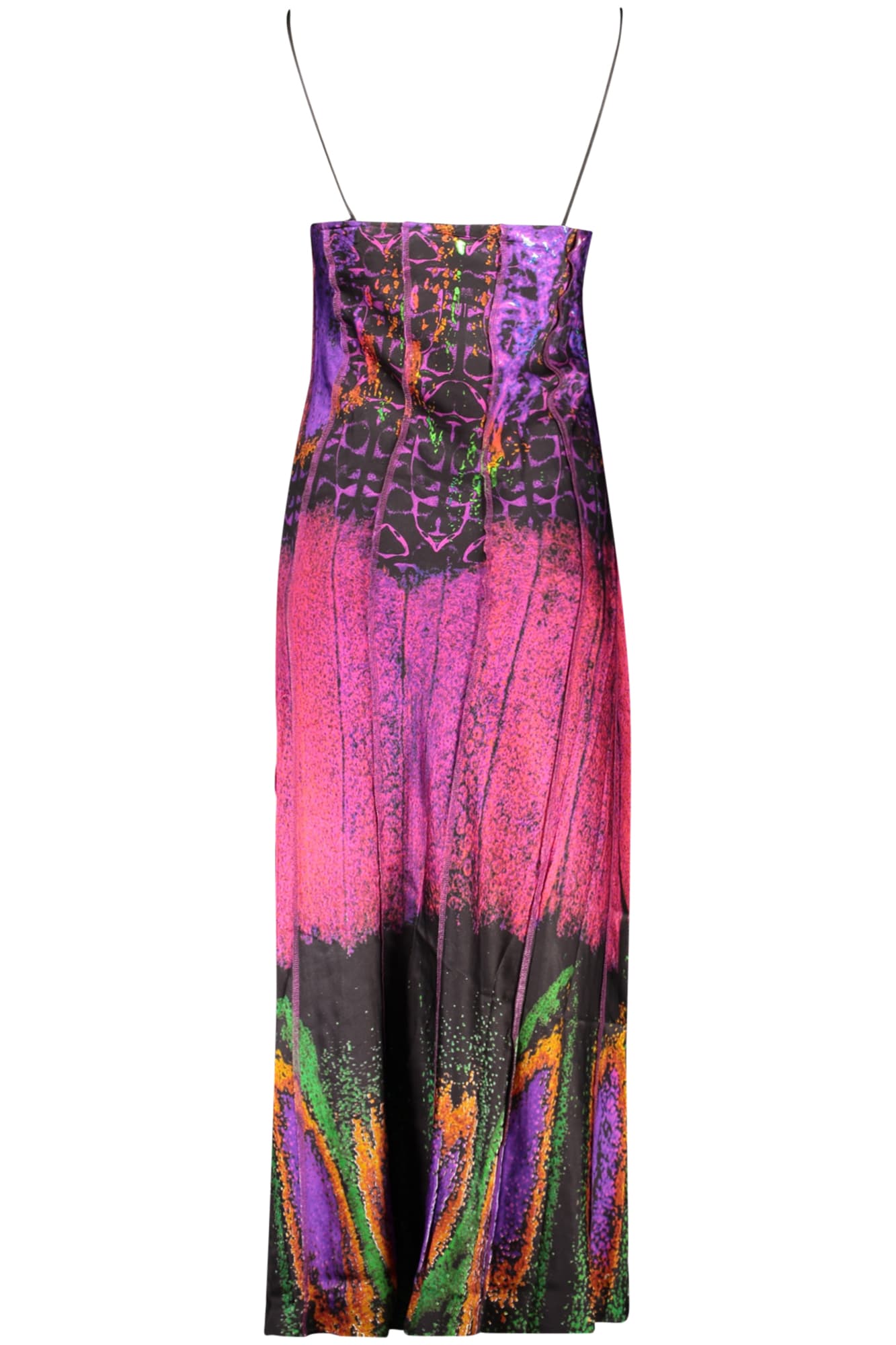 Дълга дамска лилава рокля DESIGUAL - DESIGUAL