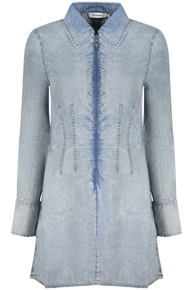 Къса дамска рокля DESIGUAL, синя