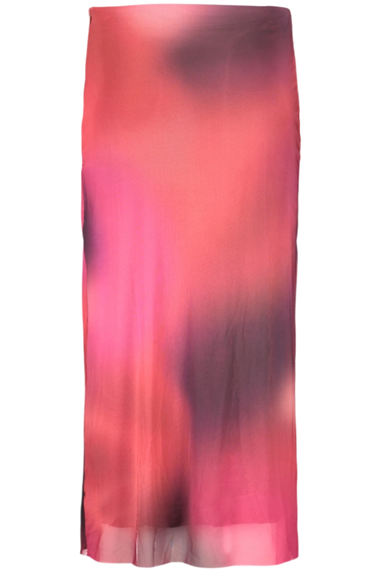 Дълга дамска лилава пола DESIGUAL - DESIGUAL