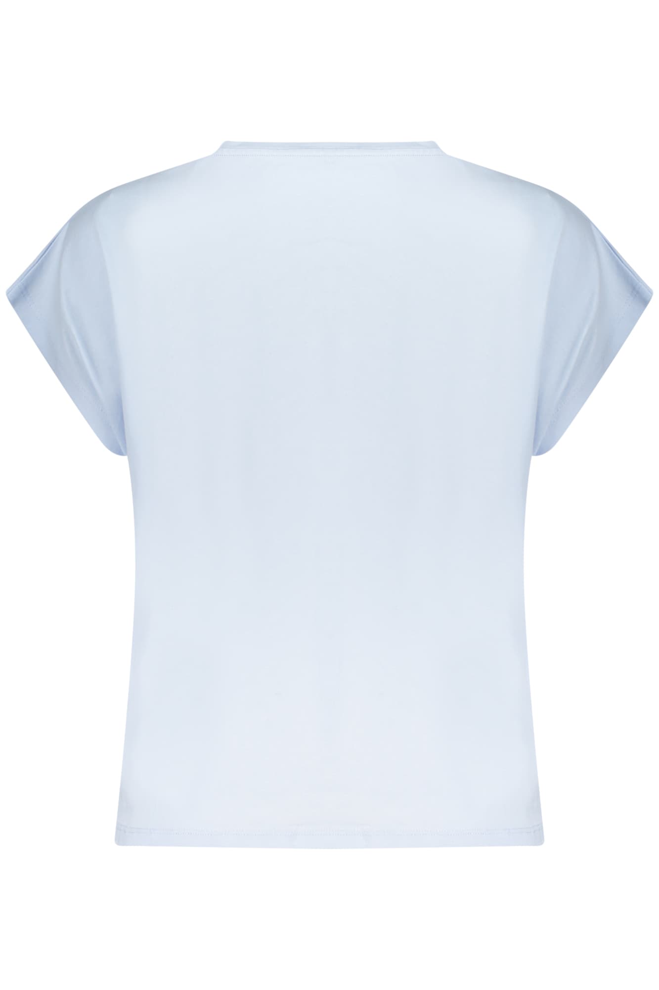 ДАМСКА ТЕНИСКА С КЪС РЪКАВ PEPE JEANS, СИНЯ - PEPE JEANS