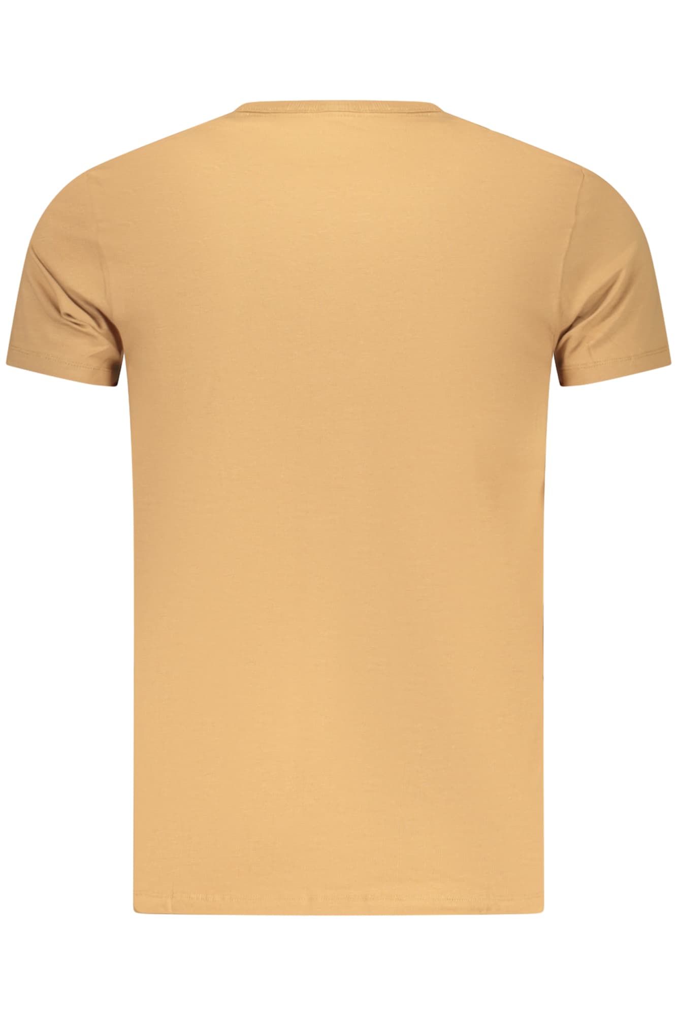 МЪЖКА ТЕНИСКА С КЪС РЪКАВ PEPE JEANS, КАФЯВА - PEPE JEANS