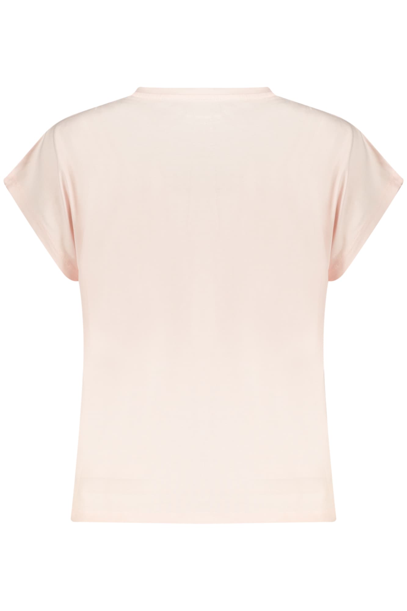 ДАМСКА РОЗОВА ТЕНИСКА С КЪС РЪКАВ PEPE JEANS - PEPE JEANS