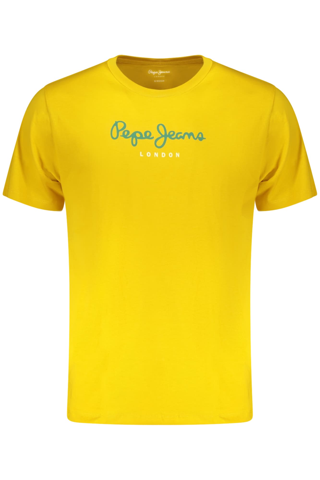 МЪЖКА ТЕНИСКА С КЪС РЪКАВ PEPE JEANS, ЖЪЛТА - PEPE JEANS