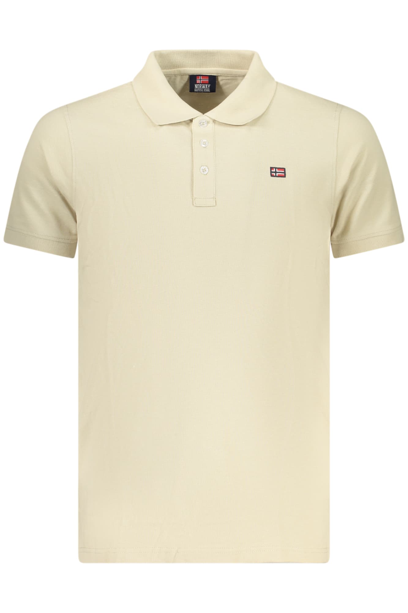 НОРВЕГИЯ 1963 МЪЖКА ПОЛО БЛИЗА С КЪС РЪКАВ, БЕЖОВА - NORWAY 1963