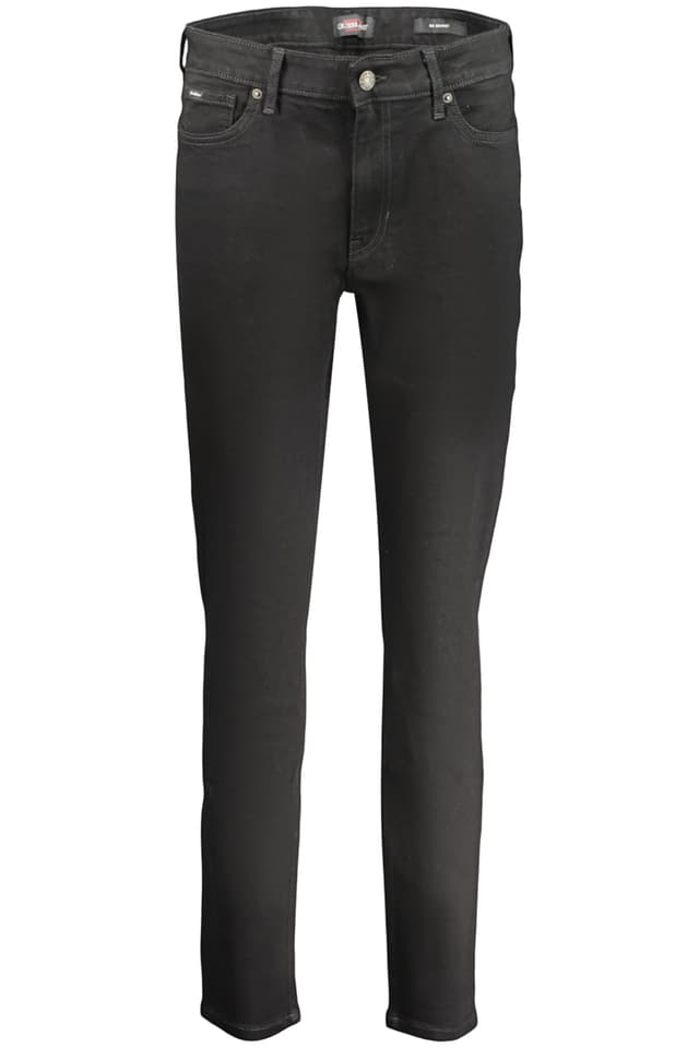 Дамски черни дънкови дънки GUESS JEANS