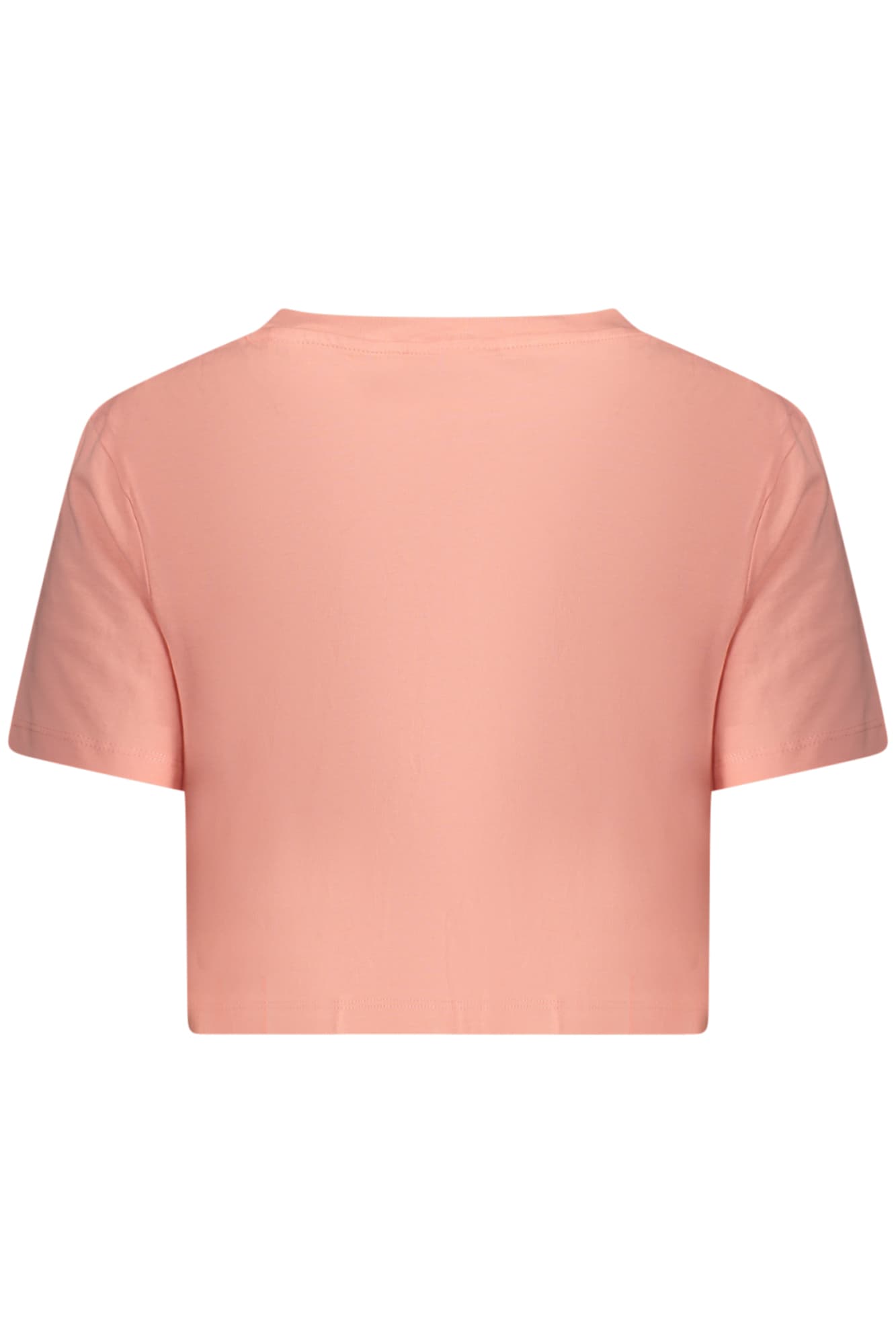 Дамска тениска с къс ръкав GUESS JEANS, розова - GUESS JEANS