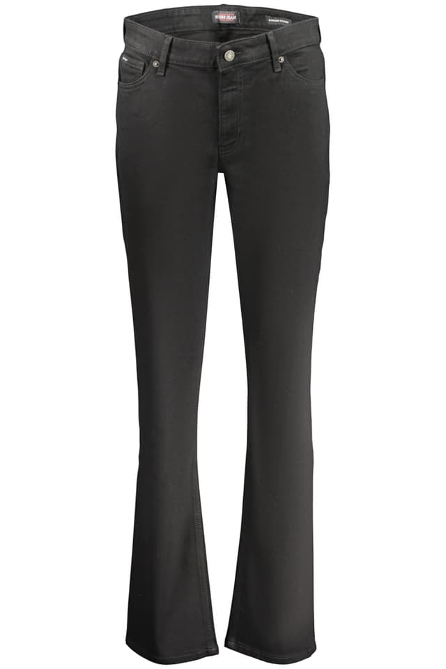 Дамски черни дънкови дънки GUESS JEANS