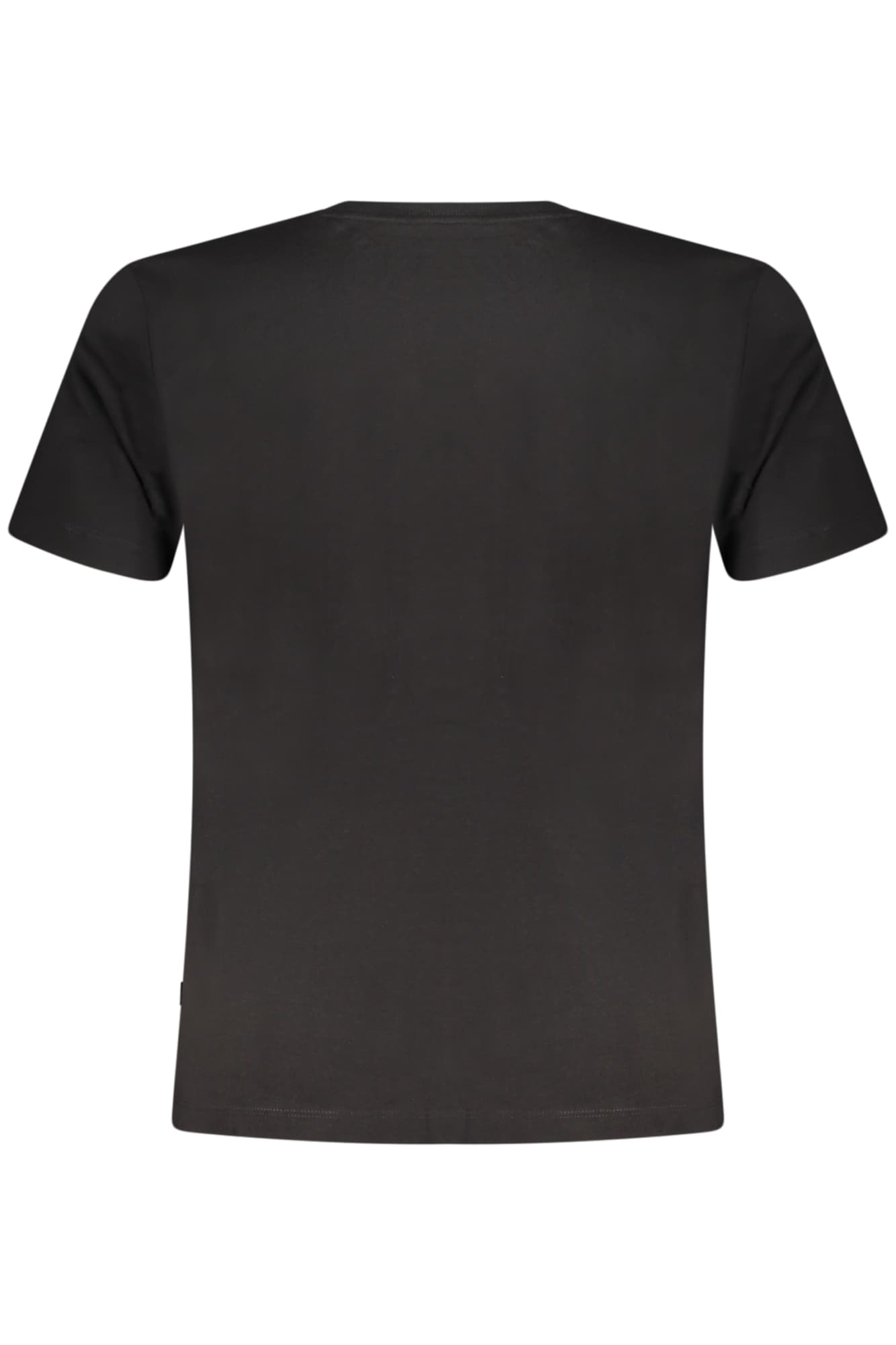 МЪЖКА ТЕНИСКА С КЪС РЪКАВ GUESS JEANS, ЧЕРНА - GUESS JEANS