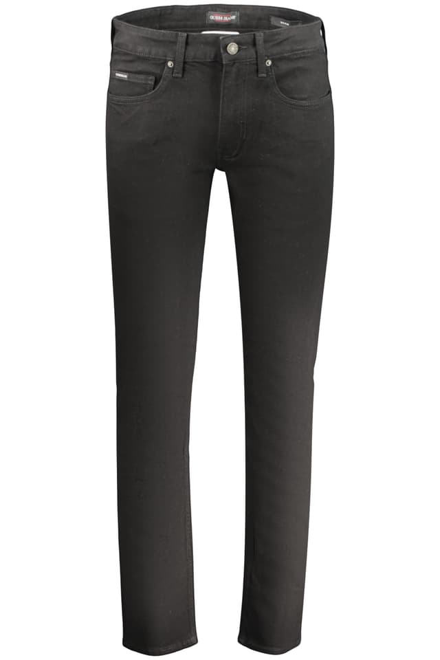 Мъжки дънки GUESS JEANS, черни