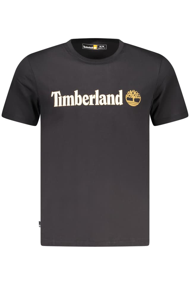 МЪЖКА ТЕНИСКА С КЪС РЪКАВ TIMBERLAND, ЧЕРНА