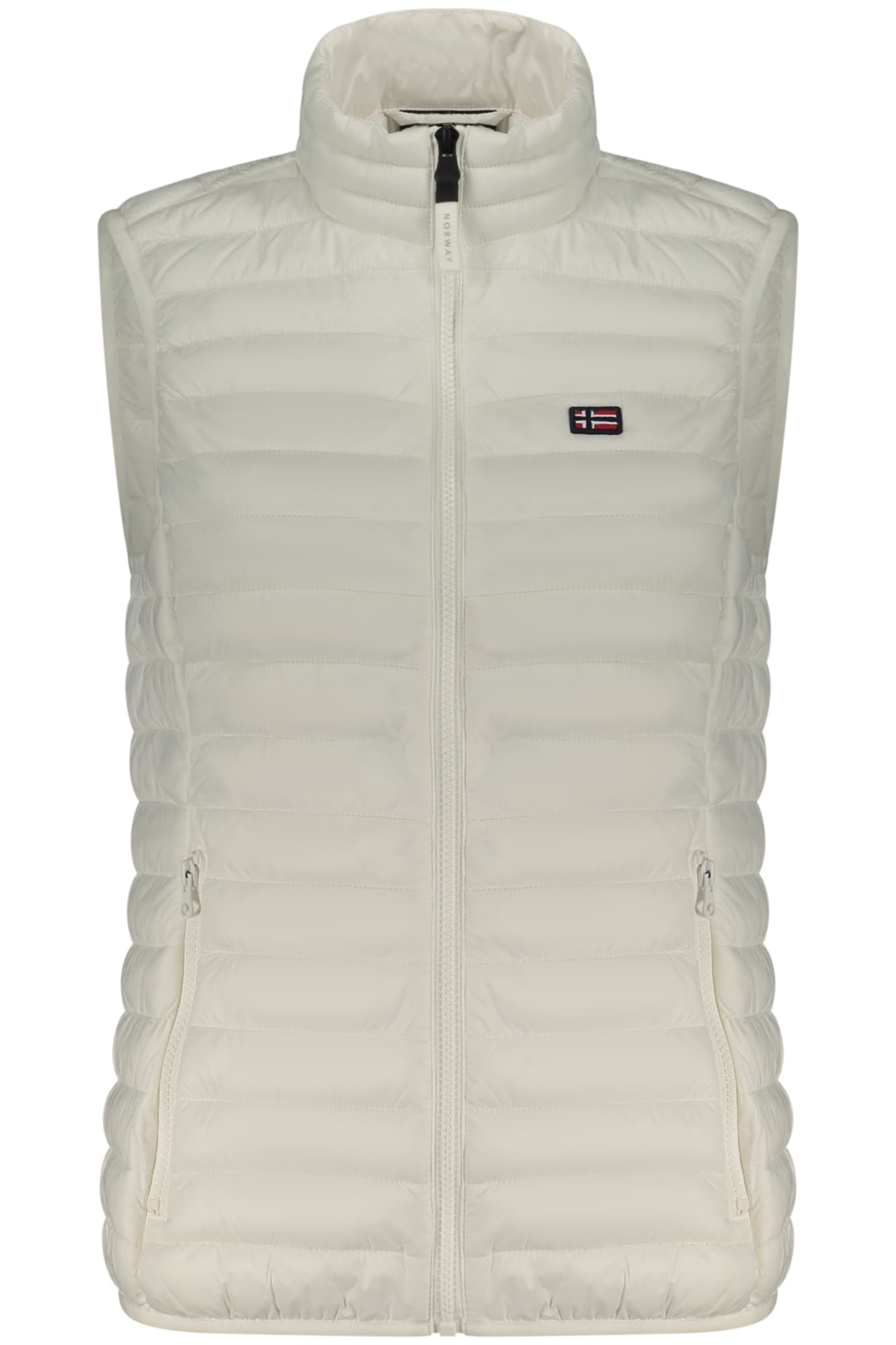 НОРВЕГИЯ 1963 ДАМСКО БЯЛО БЕЗРЪКАВО ЯКЕ - NORWAY 1963