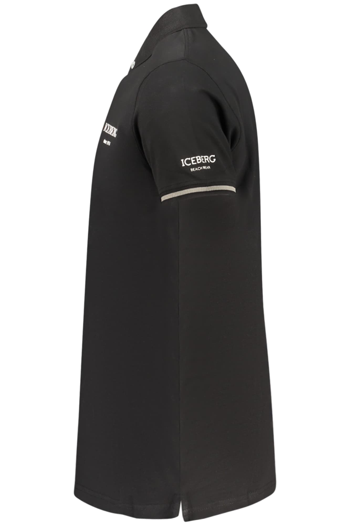 МЪЖКА ПОЛО БЛИЗА С КЪС РЪКАВ ICEBERG, ЧЕРНА - ICEBERG