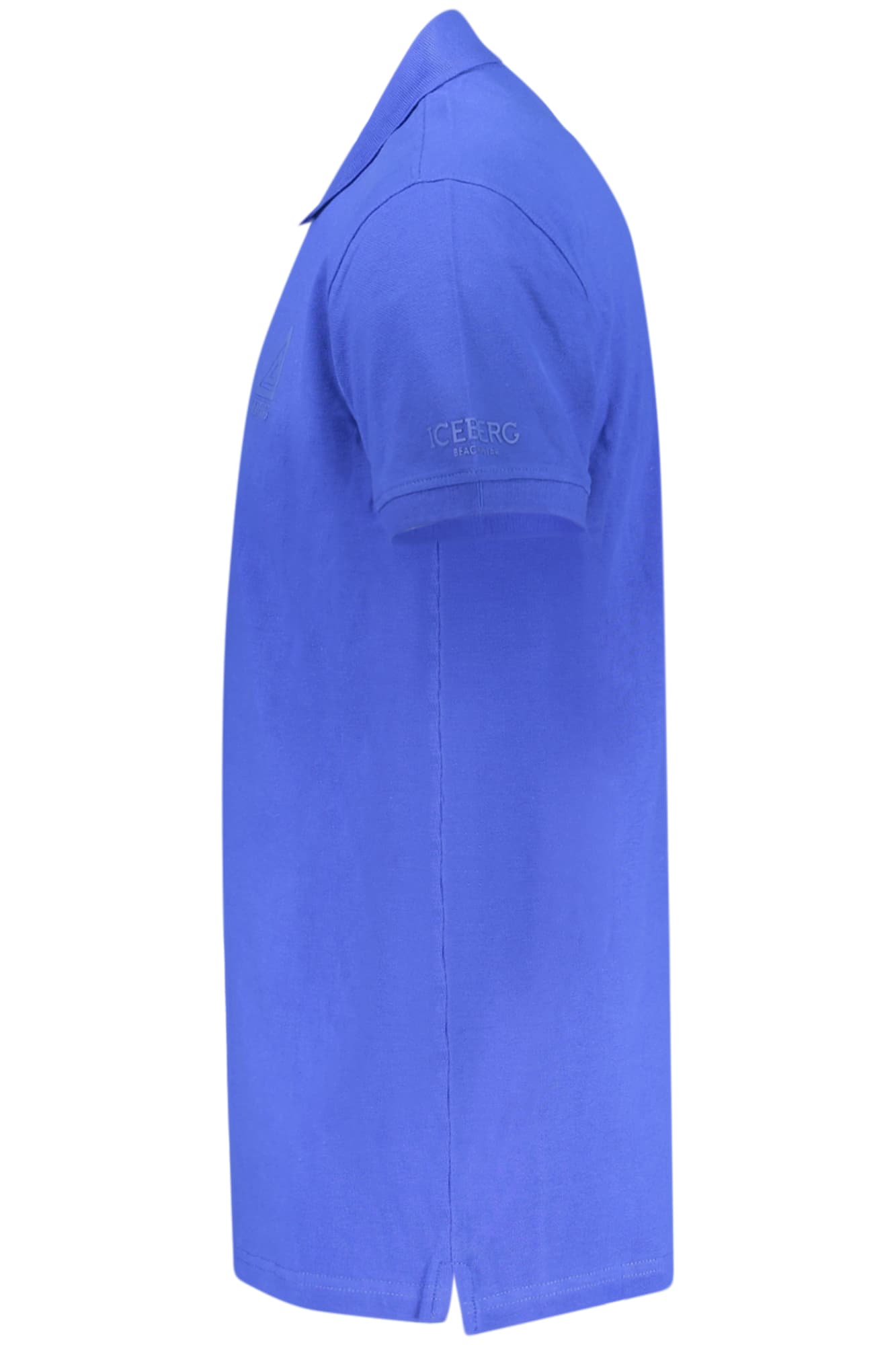 МЪЖКА ПОЛО БЛИЗА С КЪС РЪКАВ ICEBERG, СИНЯ - ICEBERG