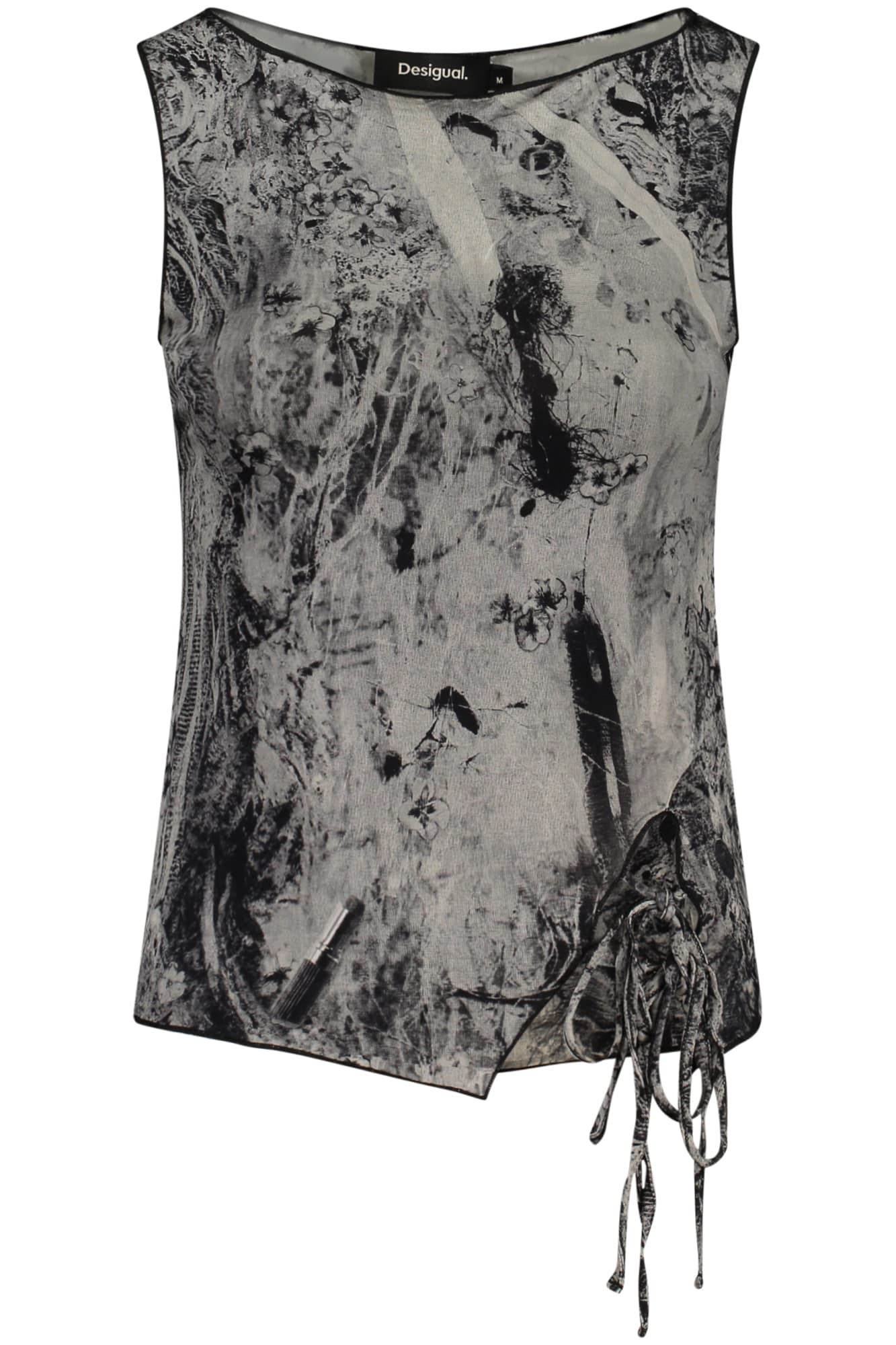 DESIGUAL ДАМСКИ ЧЕРЕН ПОТНИК - DESIGUAL