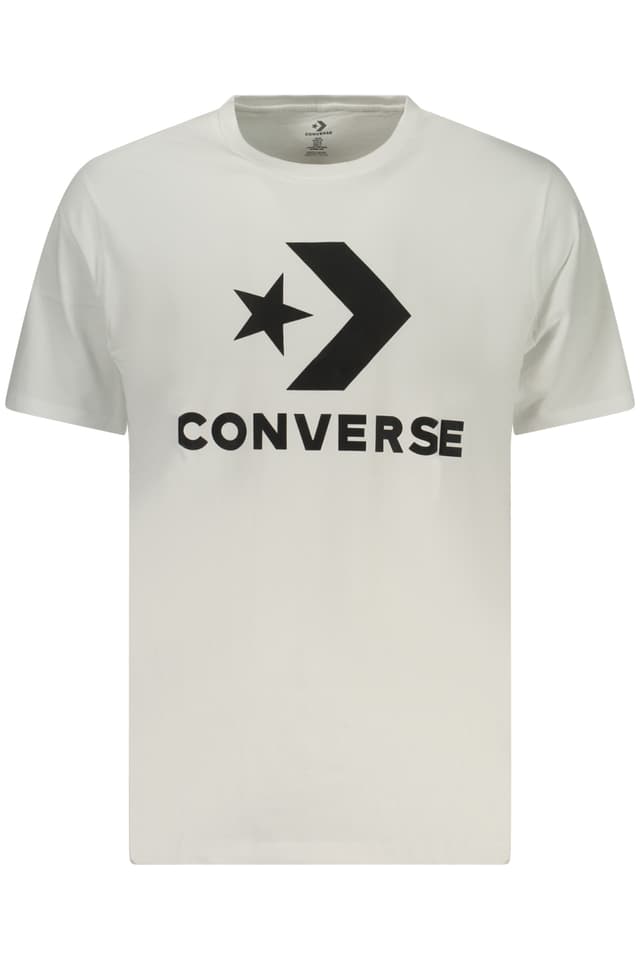 Мъжка тениска с къс ръкав Converse, бяла