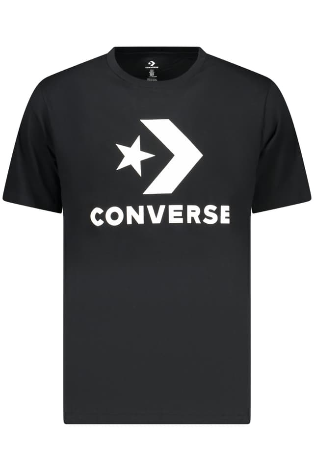Мъжка тениска с къс ръкав Converse, черна