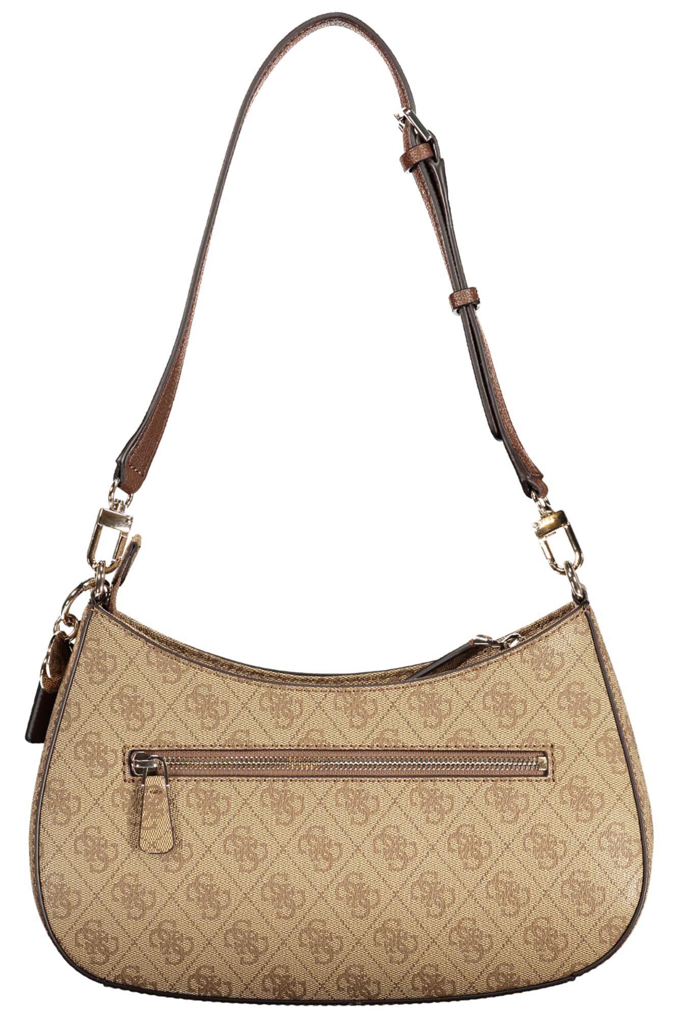 Дамска бежова чанта GUESS JEANS - GUESS JEANS