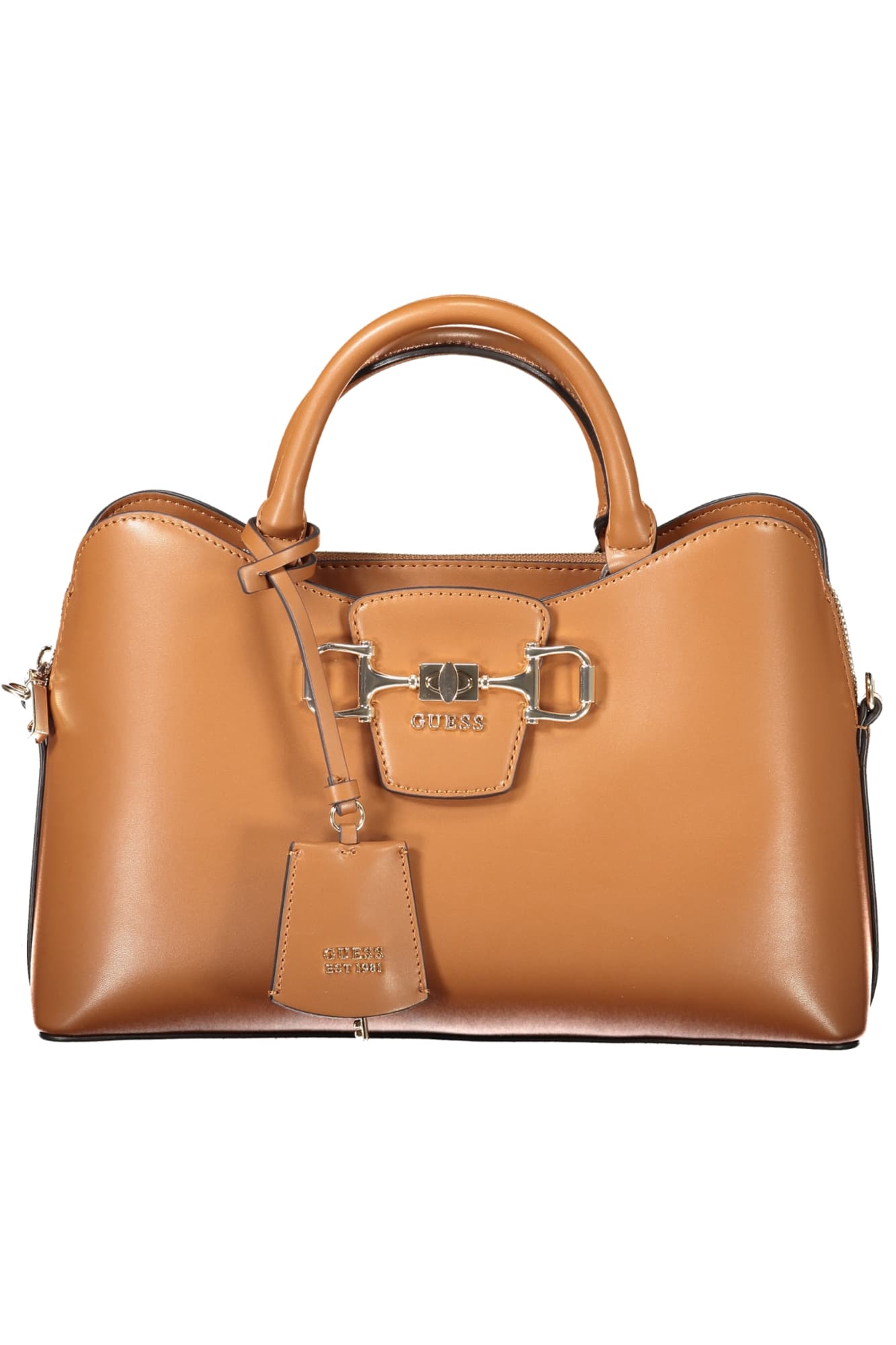 ДАМСКА КАФЯВА ЧАНТА GUESS JEANS - GUESS JEANS