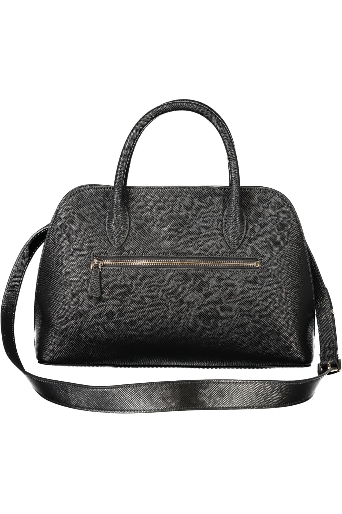 Чанта GUESS JEANS за жени, черна - GUESS JEANS