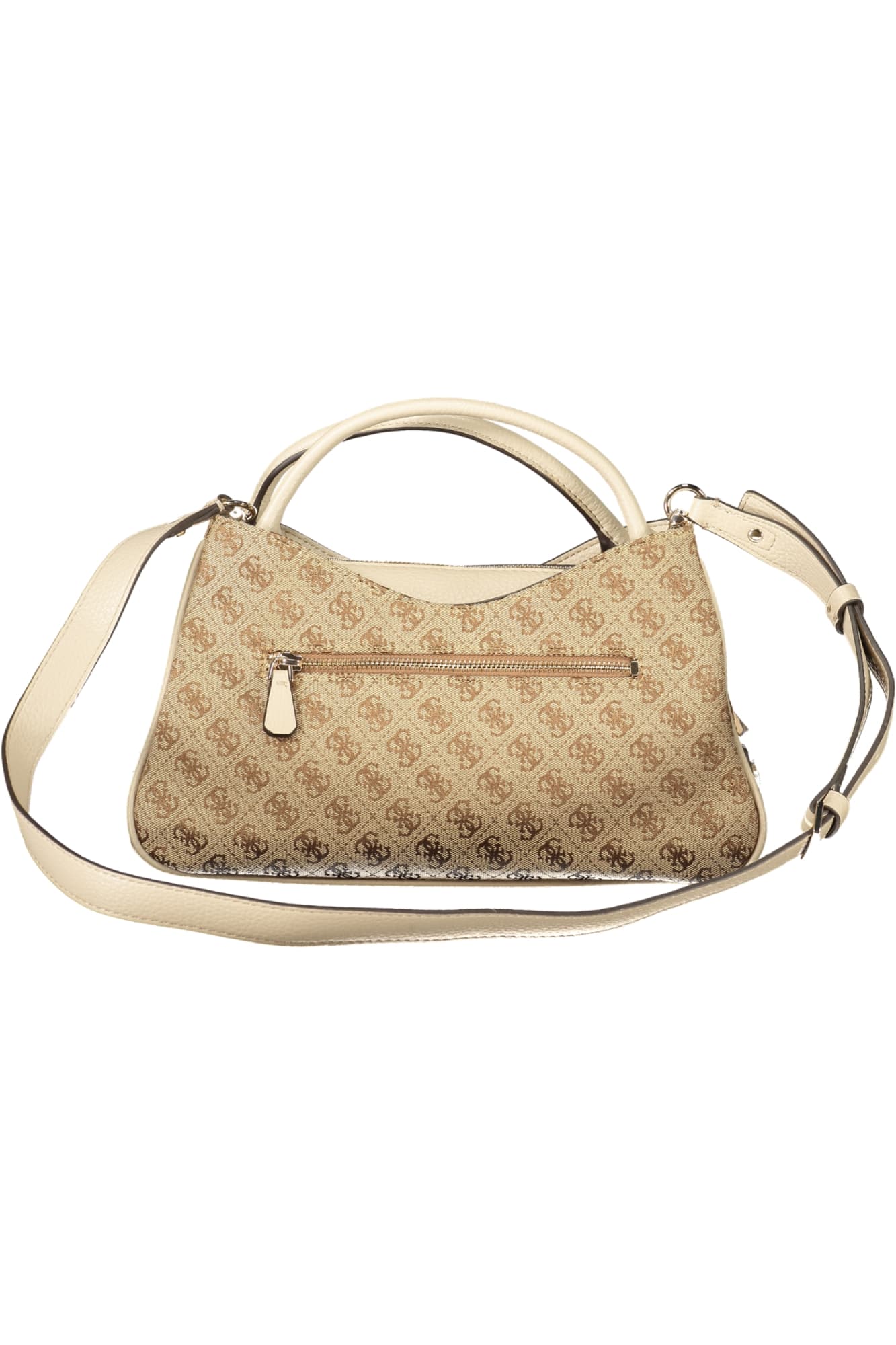 Дамска бежова чанта GUESS JEANS - GUESS JEANS