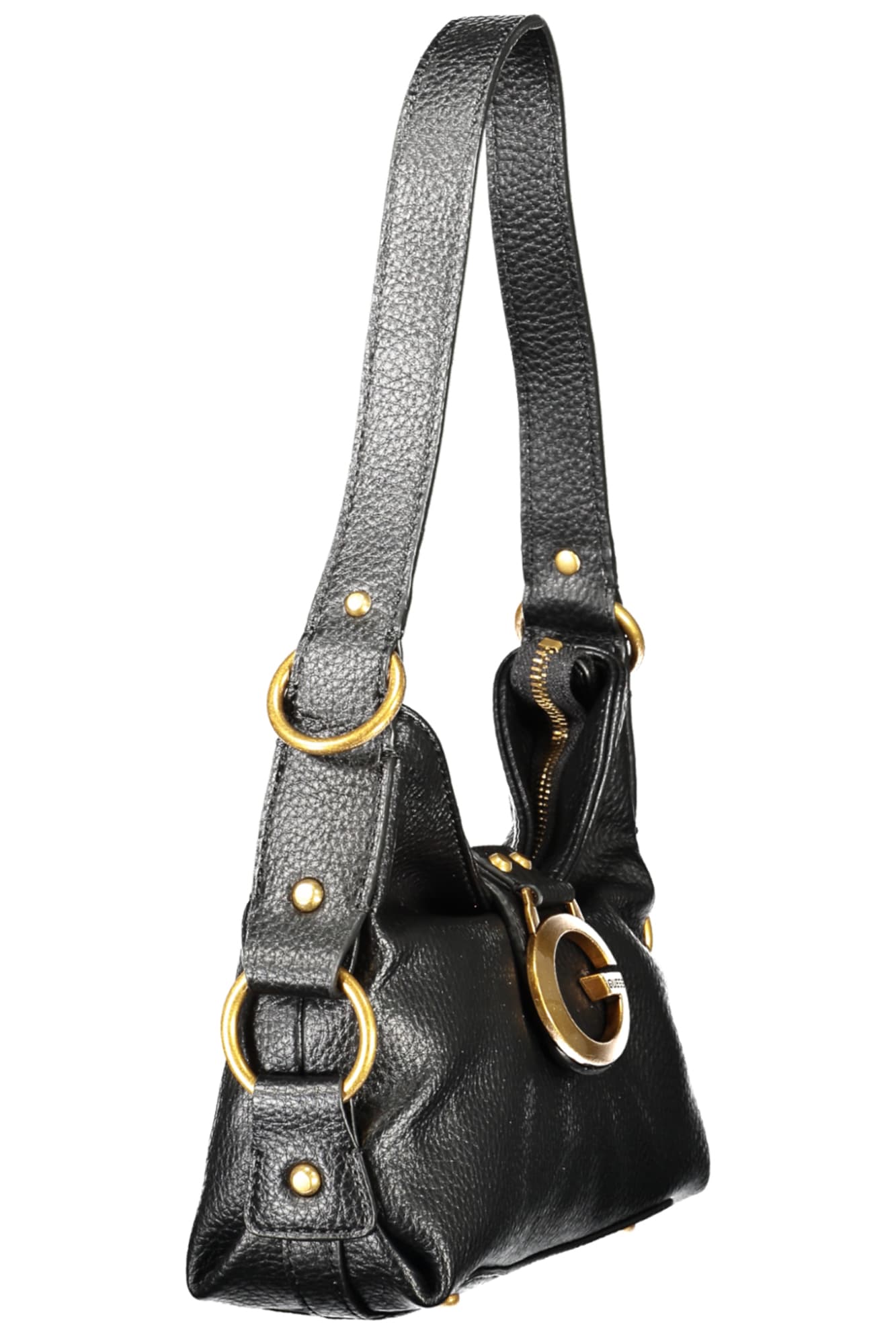 Чанта GUESS JEANS за жени, черна - GUESS JEANS