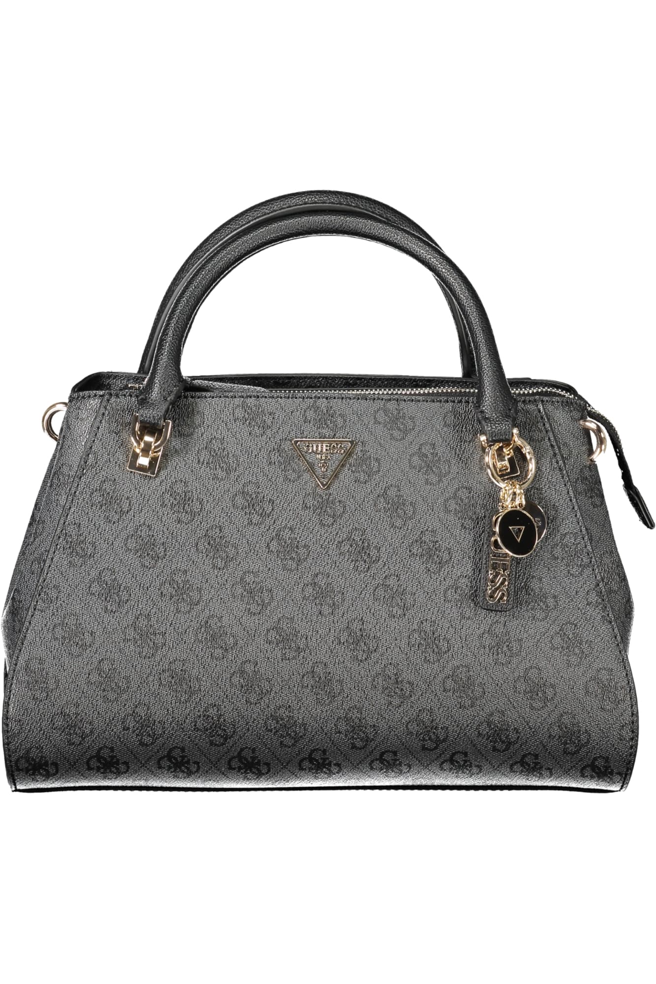 Чанта GUESS JEANS за жени, черна - GUESS JEANS
