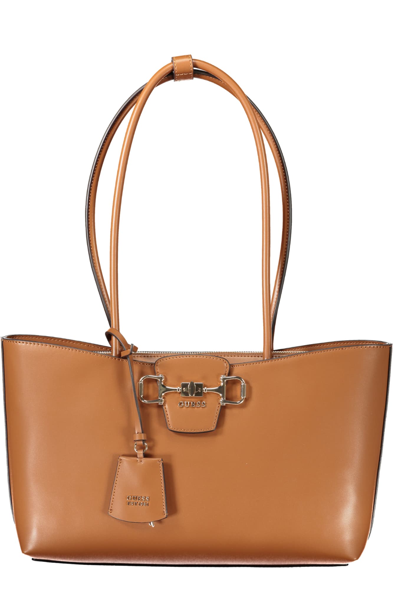 ДАМСКА КАФЯВА ЧАНТА GUESS JEANS - GUESS JEANS