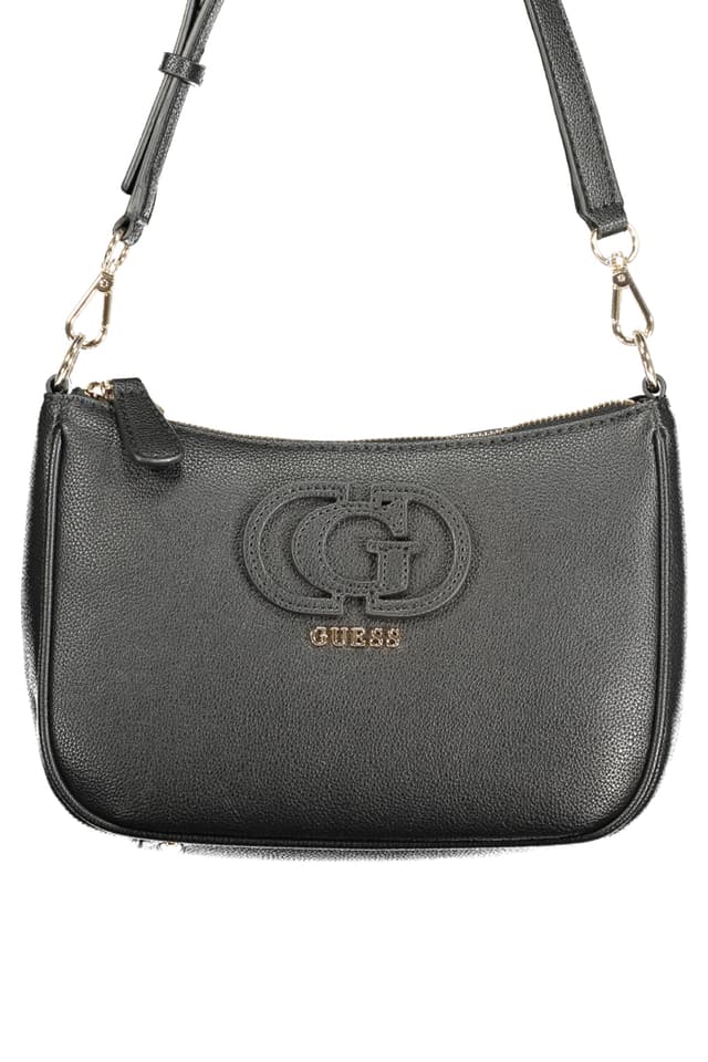 Чанта GUESS JEANS за жени, черна