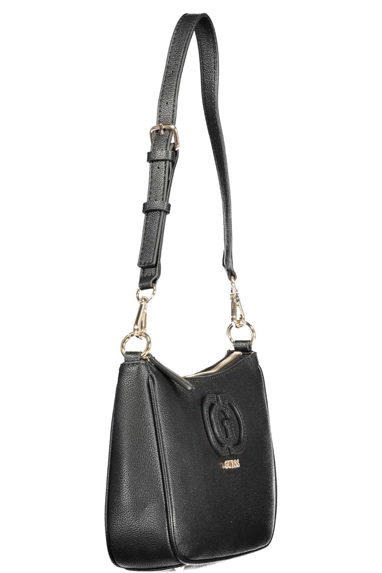 Чанта GUESS JEANS за жени, черна - GUESS JEANS