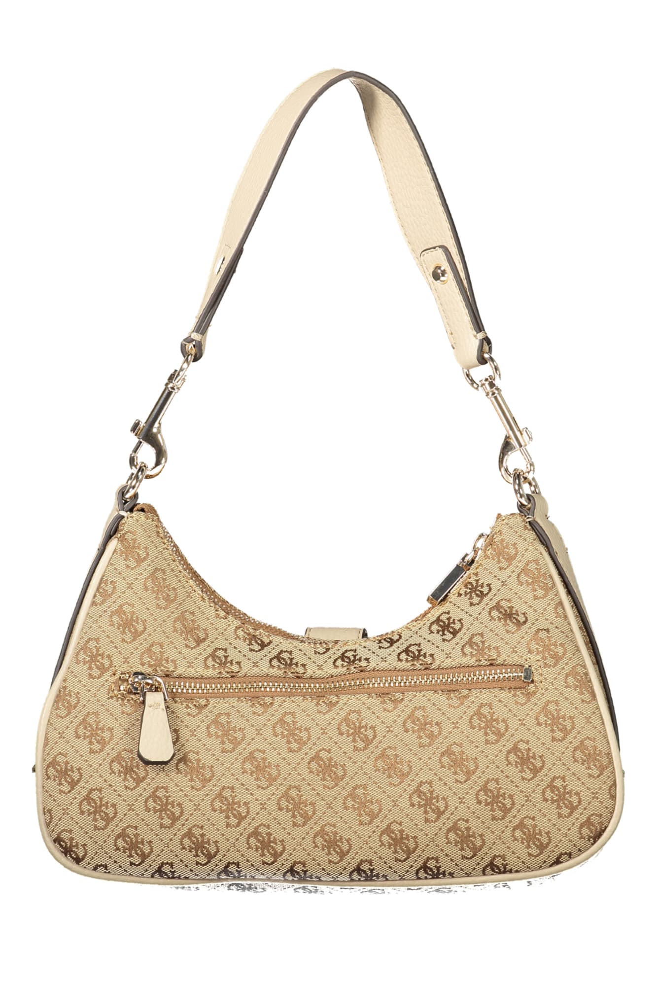 Дамска бежова чанта GUESS JEANS - GUESS JEANS