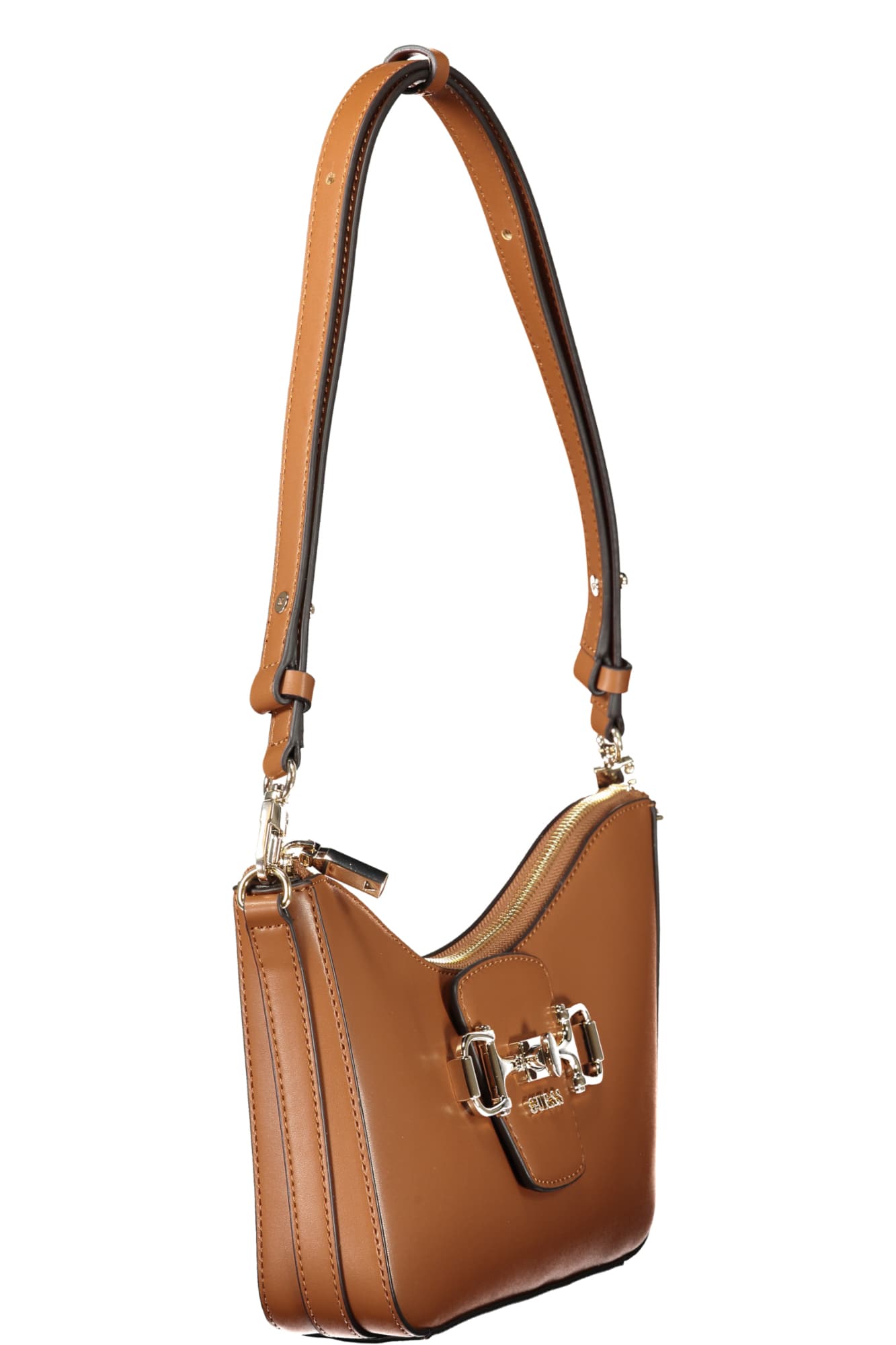 ДАМСКА КАФЯВА ЧАНТА GUESS JEANS - GUESS JEANS