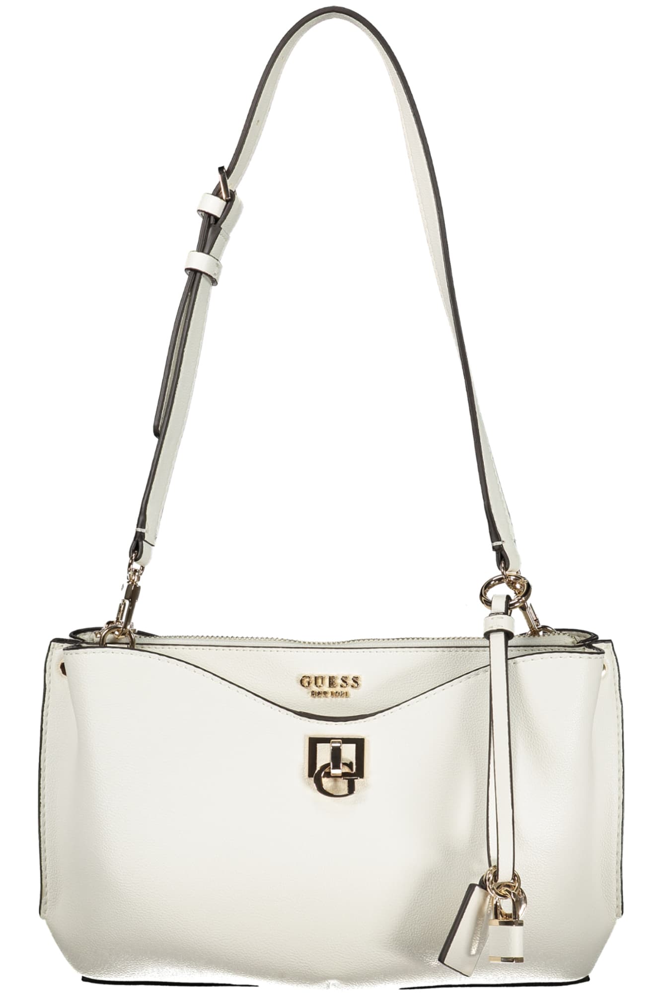 БЯЛА ДАМСКА ЧАНТА GUESS JEANS - GUESS JEANS