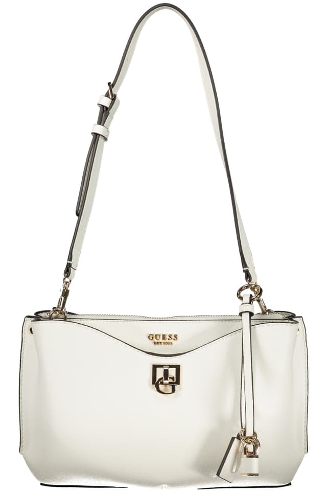 БЯЛА ДАМСКА ЧАНТА GUESS JEANS