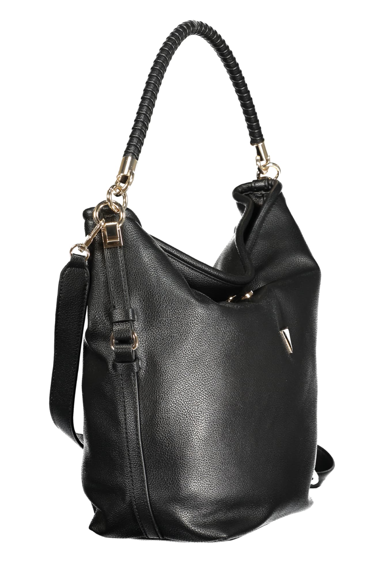 Чанта GUESS JEANS за жени, черна - GUESS JEANS