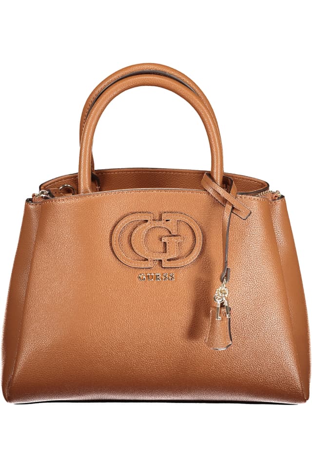 ДАМСКА КАФЯВА ЧАНТА GUESS JEANS