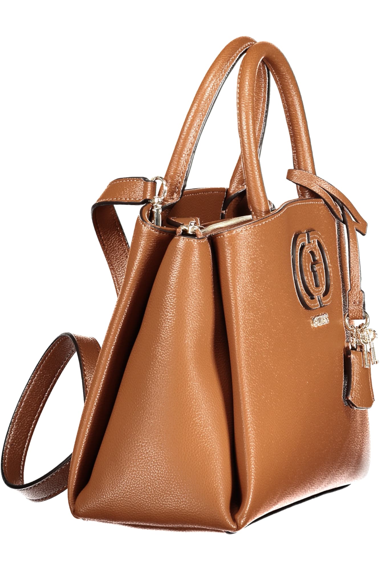 ДАМСКА КАФЯВА ЧАНТА GUESS JEANS - GUESS JEANS