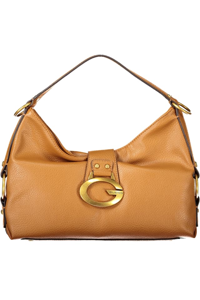 ДАМСКА КАФЯВА ЧАНТА GUESS JEANS