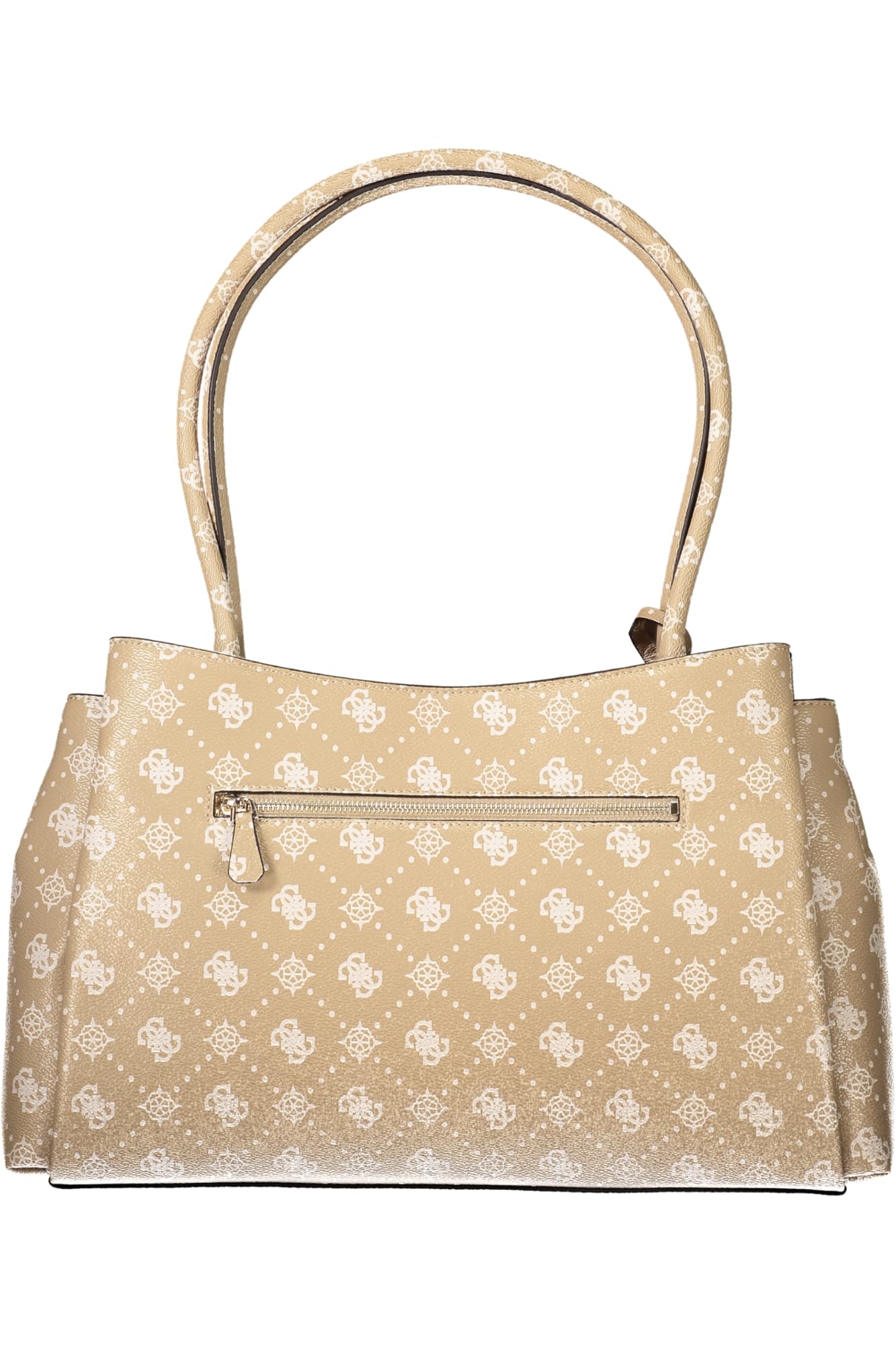 Дамска бежова чанта GUESS JEANS - GUESS JEANS