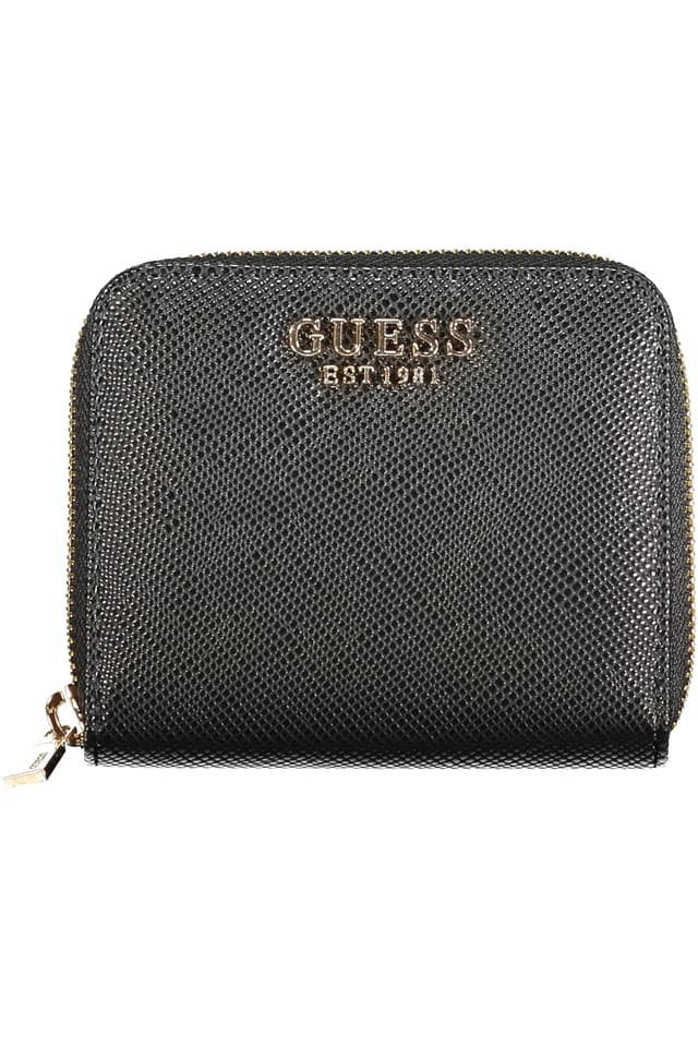 ЧЕРЕН ДАМСКИ ПОРТФЕЙЛ GUESS JEANS