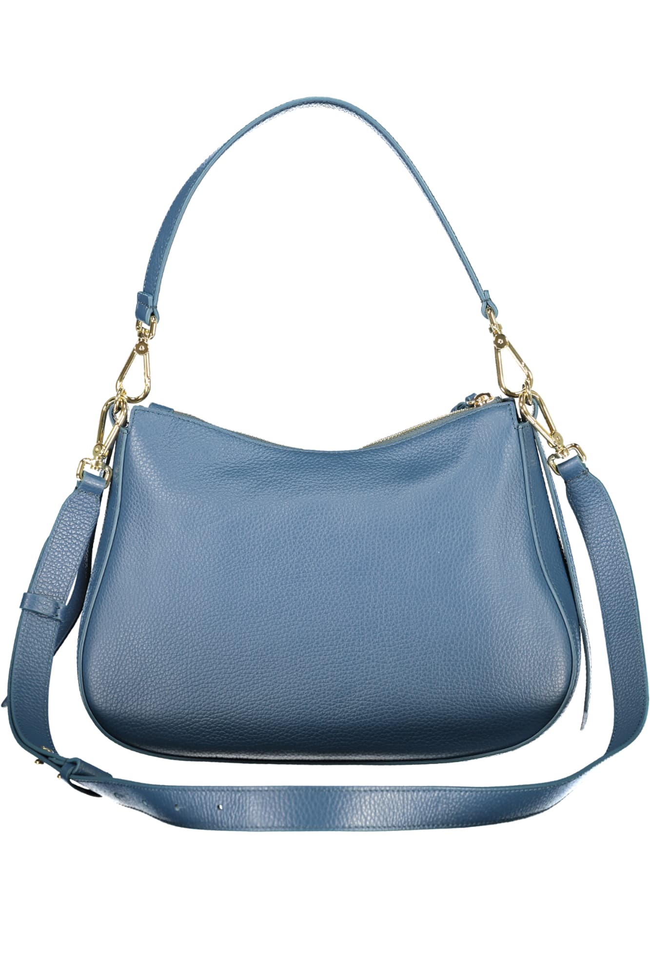 ДАМСКА ЧАНТА COCCINELLE В СИНЯ ОБЛИЦОВКА - COCCINELLE