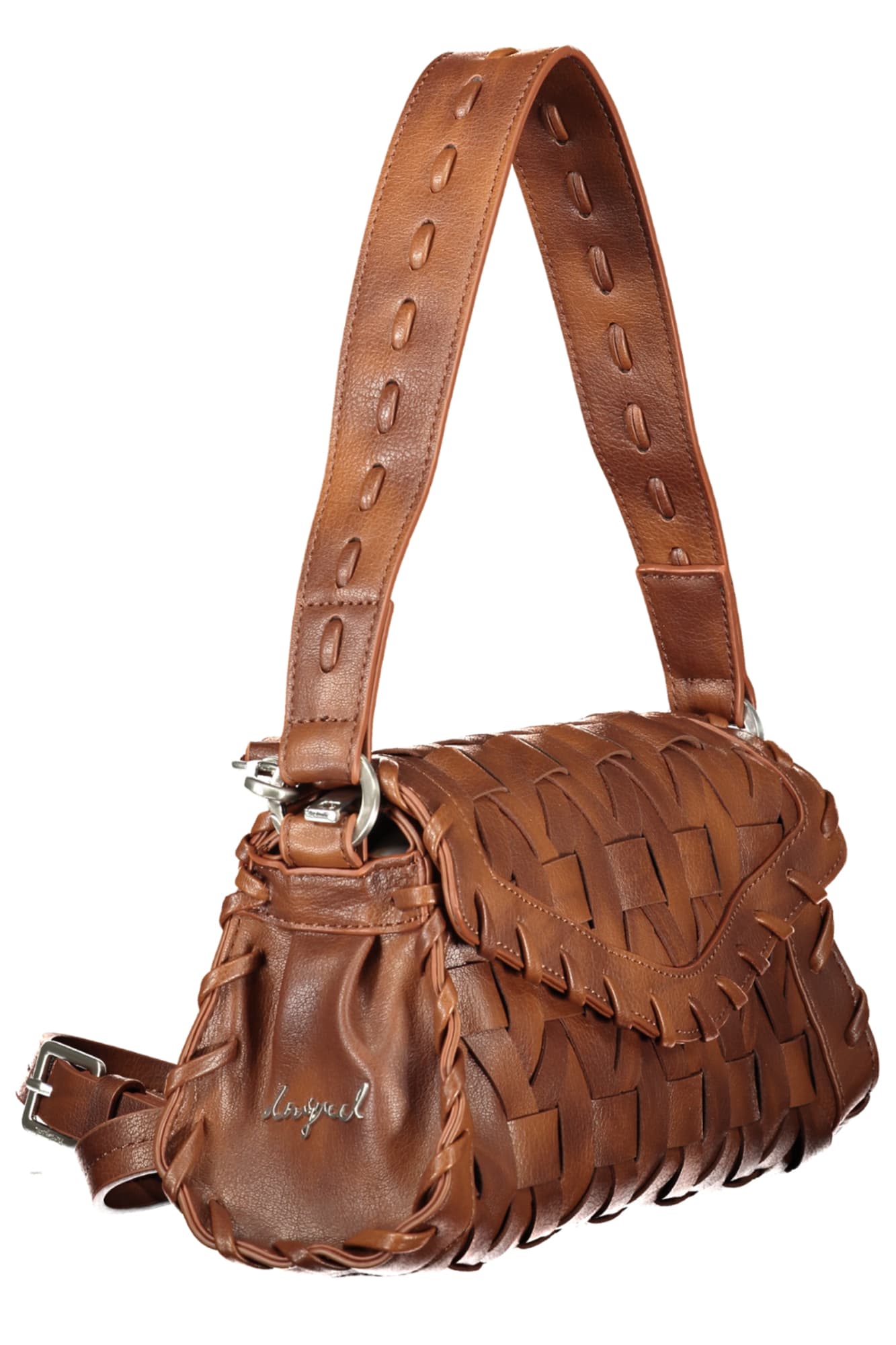 DESIGUAL ДАМСКА КАФЯВА ЧАНТА - DESIGUAL