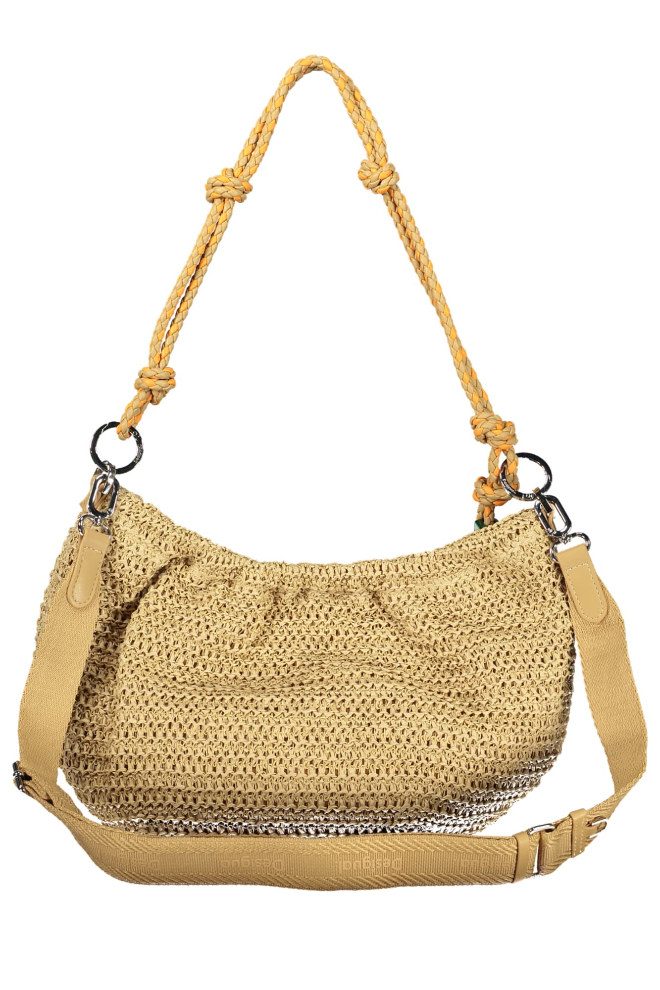 DESIGUAL ДАМСКА БЕЖОВА ЧАНТА - DESIGUAL